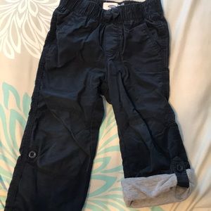 Toddler Boys Lined Pants